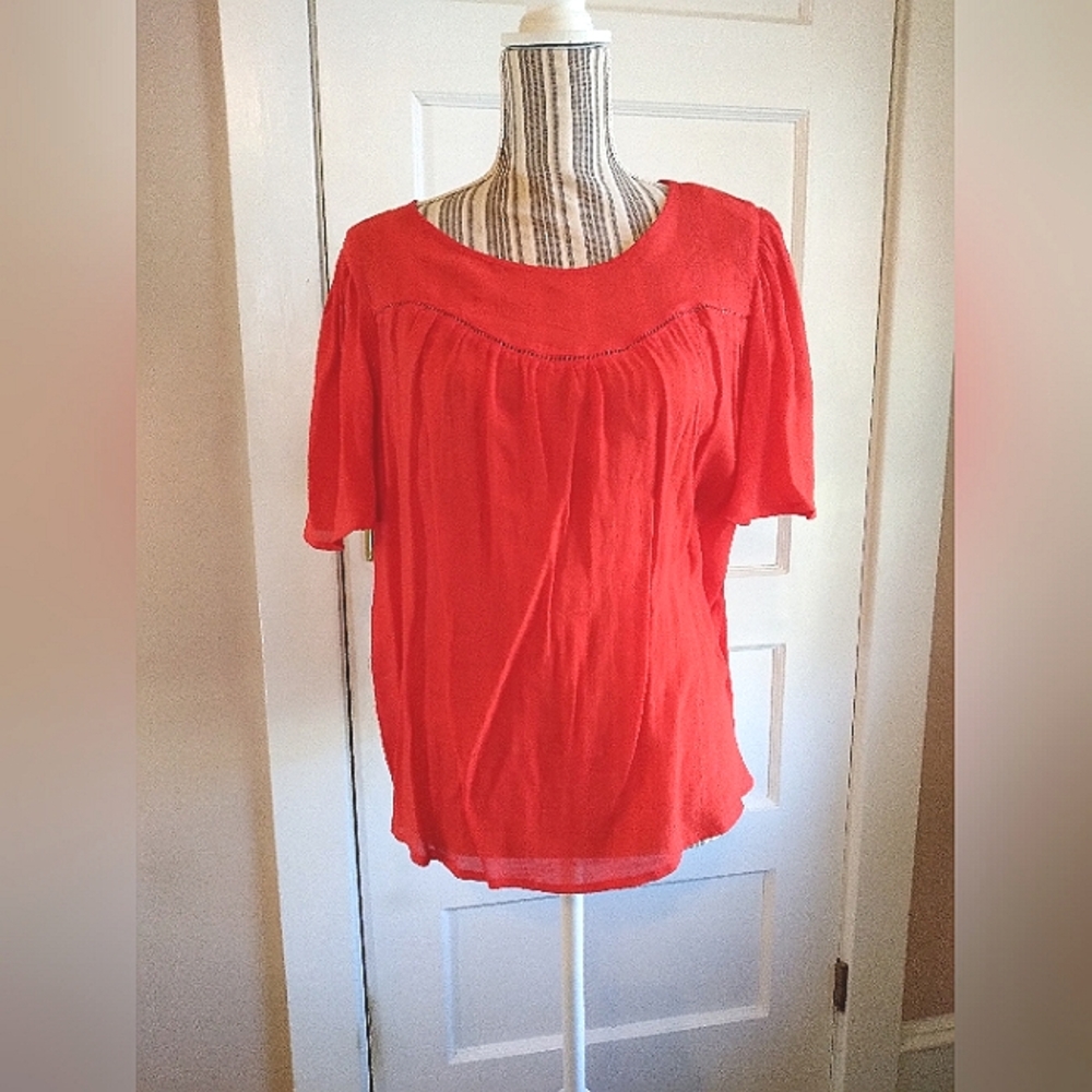 Nanette Lepore linen blouse - m
